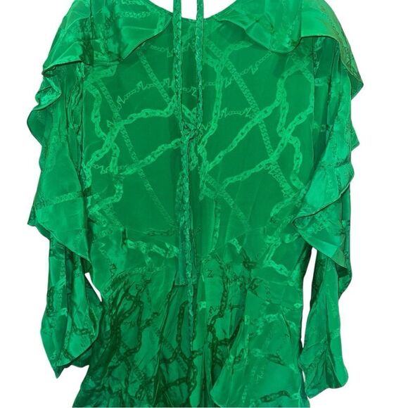 NWTs Zadig & VoltaireβRitana Chains Silk Dress Size Large - Picture 11 of 17